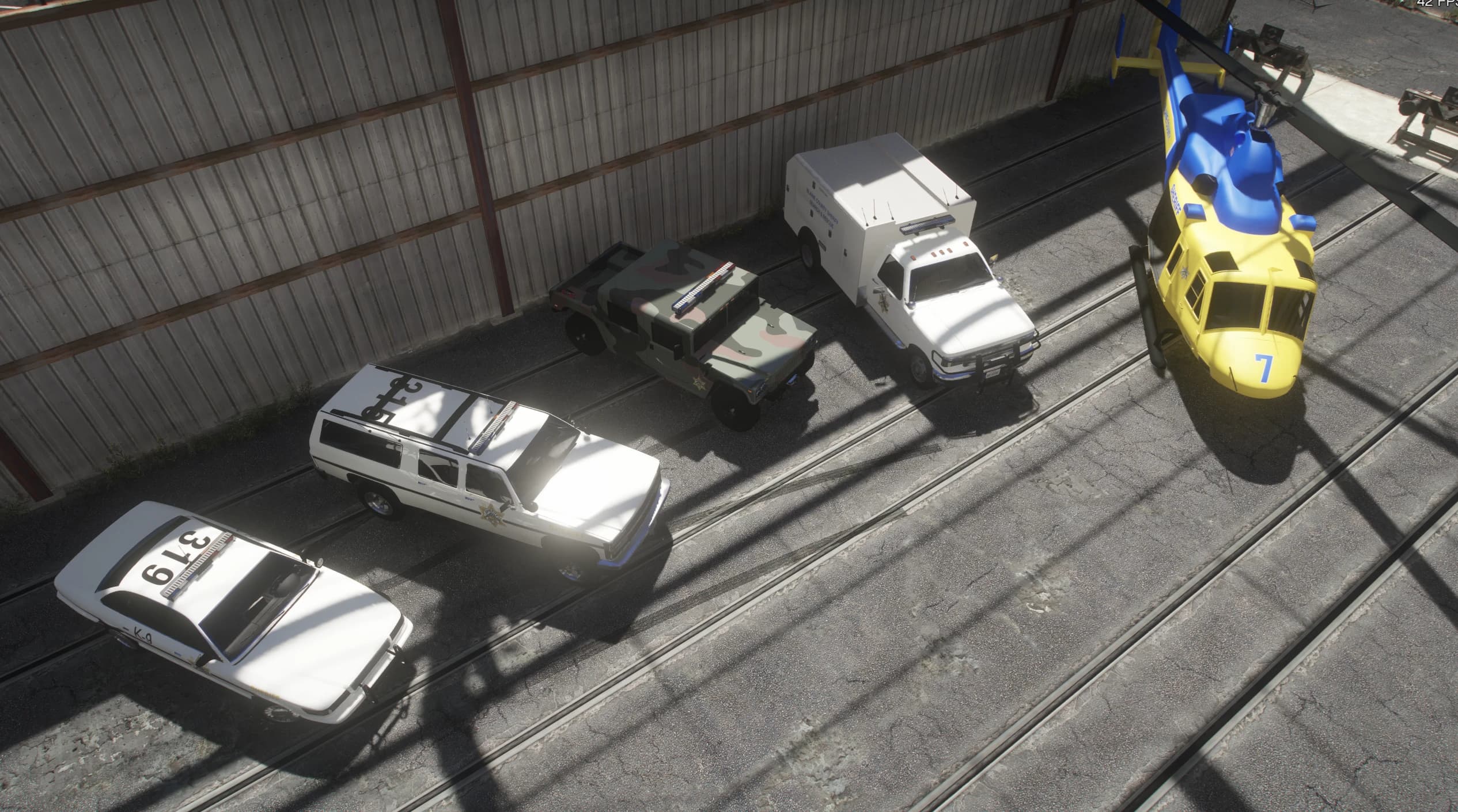 Retro Blaine County Sheriff Office