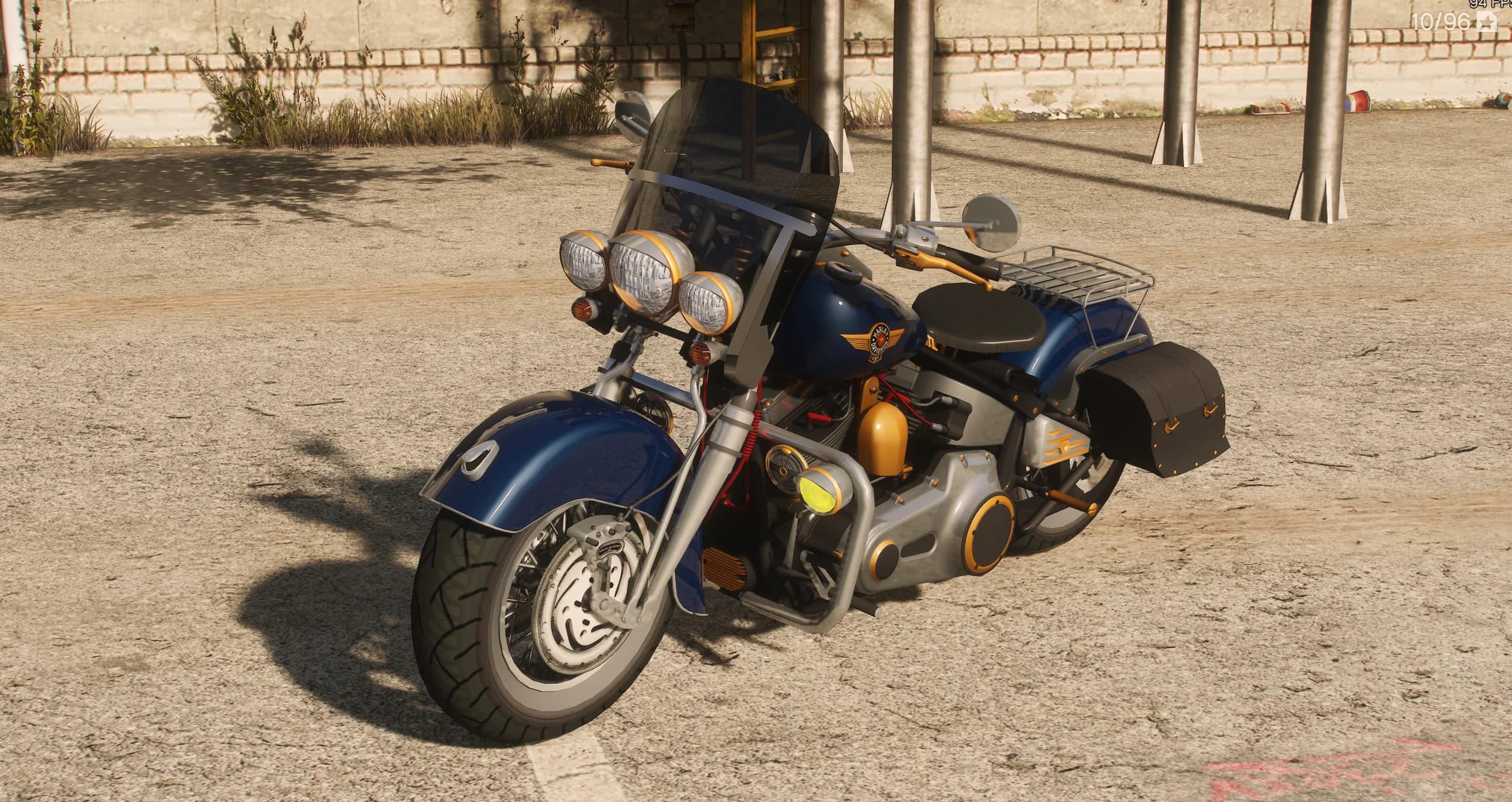 Harley-Davidson Fat Boy Lo Vintage 1990