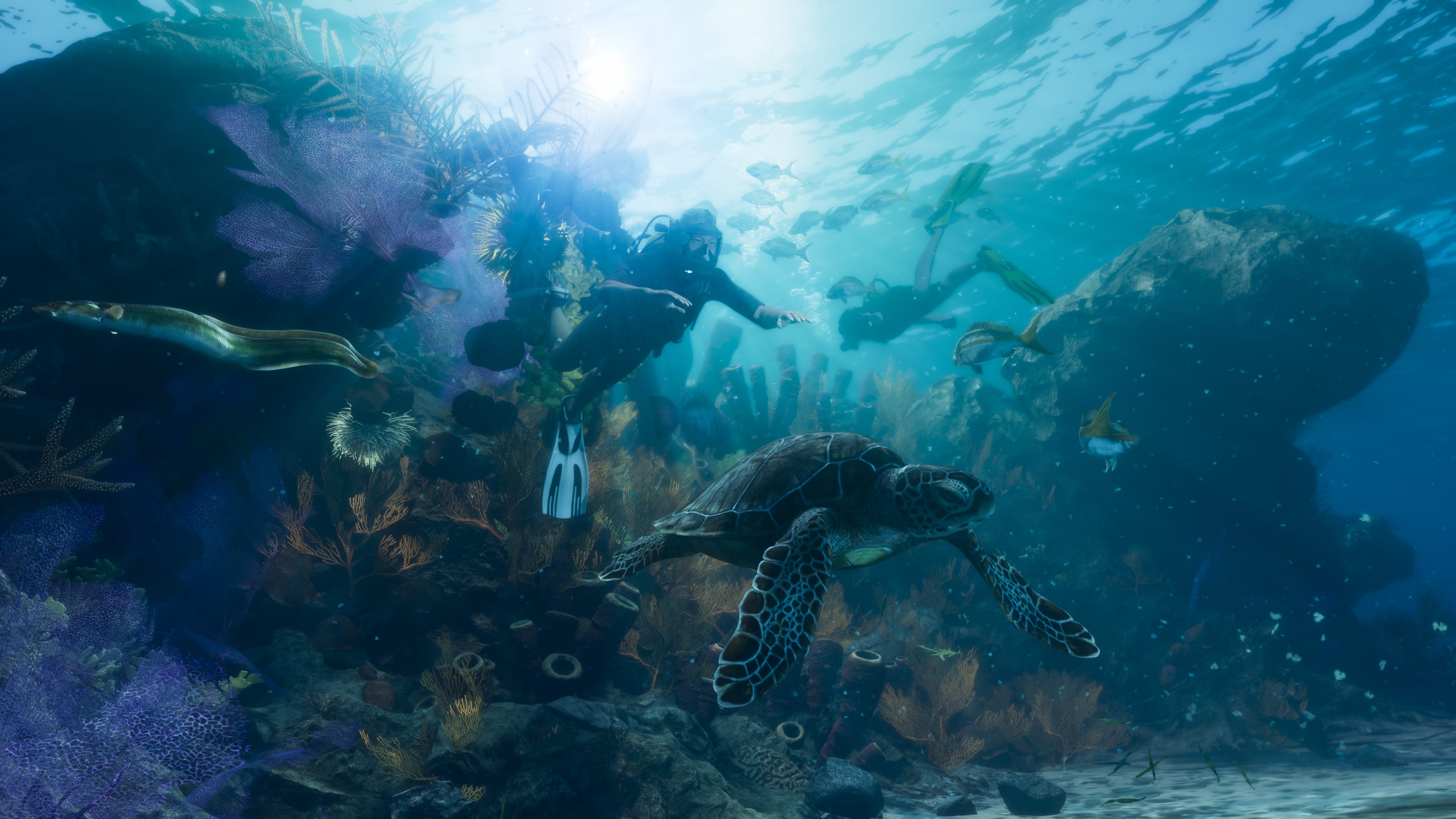 Captura en 4K de GTA 6 de la cadena de islas de los Leonida Keys